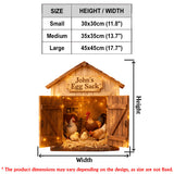 Egg Sack, Farmer Gift - Personalized Farmer LED Light Acrylic Sign