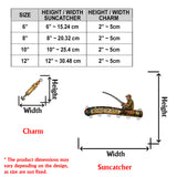 Hooked On God - Personalized Fishing Window Hanging Suncatcher With Custom Charms