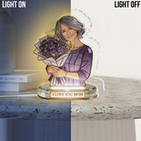 I Love You - Personalized Mother Acrylic LED Night Light
