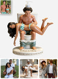 My Butt Would Be So Lonely - Personalized Spicy Couple Pump Dispenser