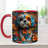 Colorful Shih Tzu Dreams - Personalized Dog Accent Mug