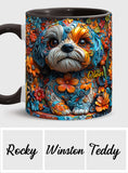 Colorful Shih Tzu Dreams - Personalized Dog Accent Mug