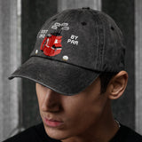 Best Dad By Par - Personalized Golf Washed Denim Cap