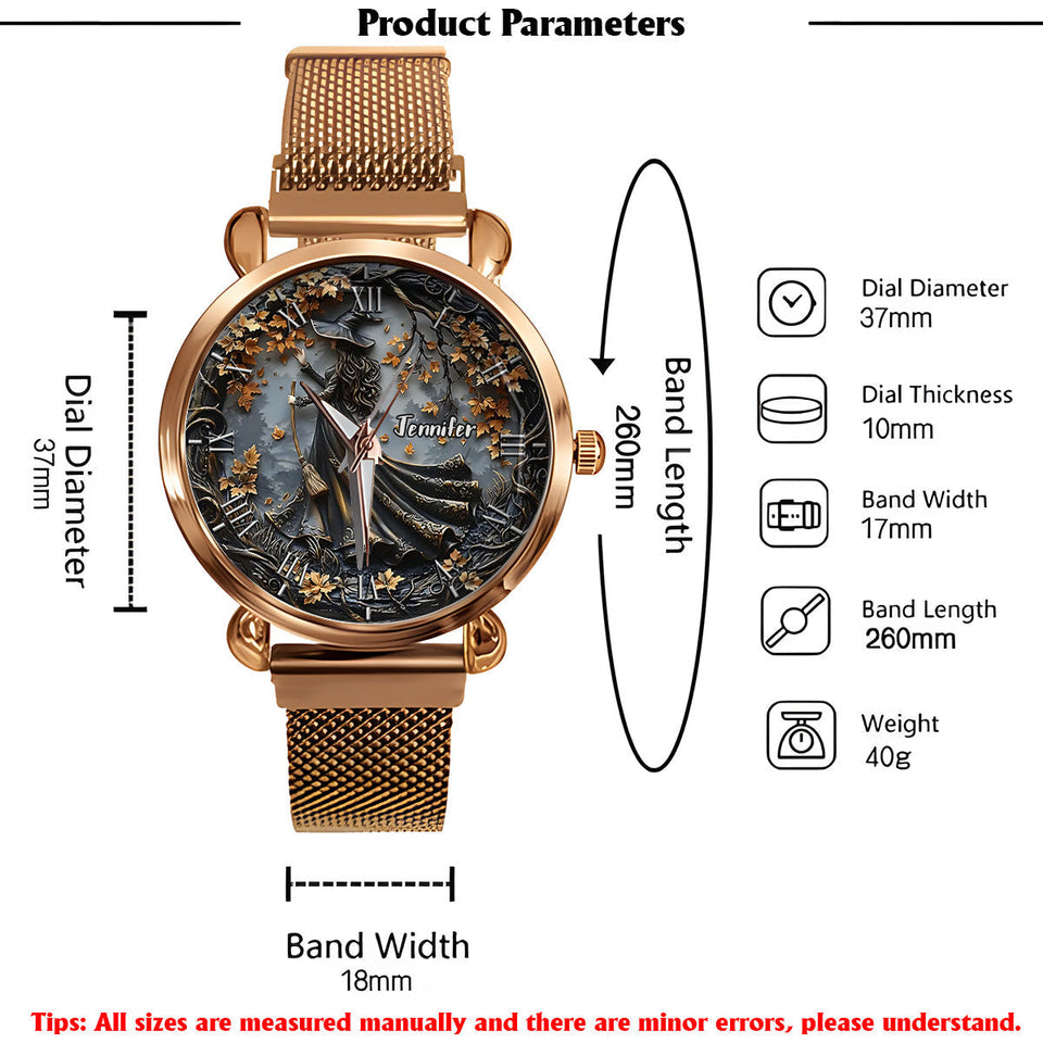 Magical Witch - Personalized Witch Women Hand Watch