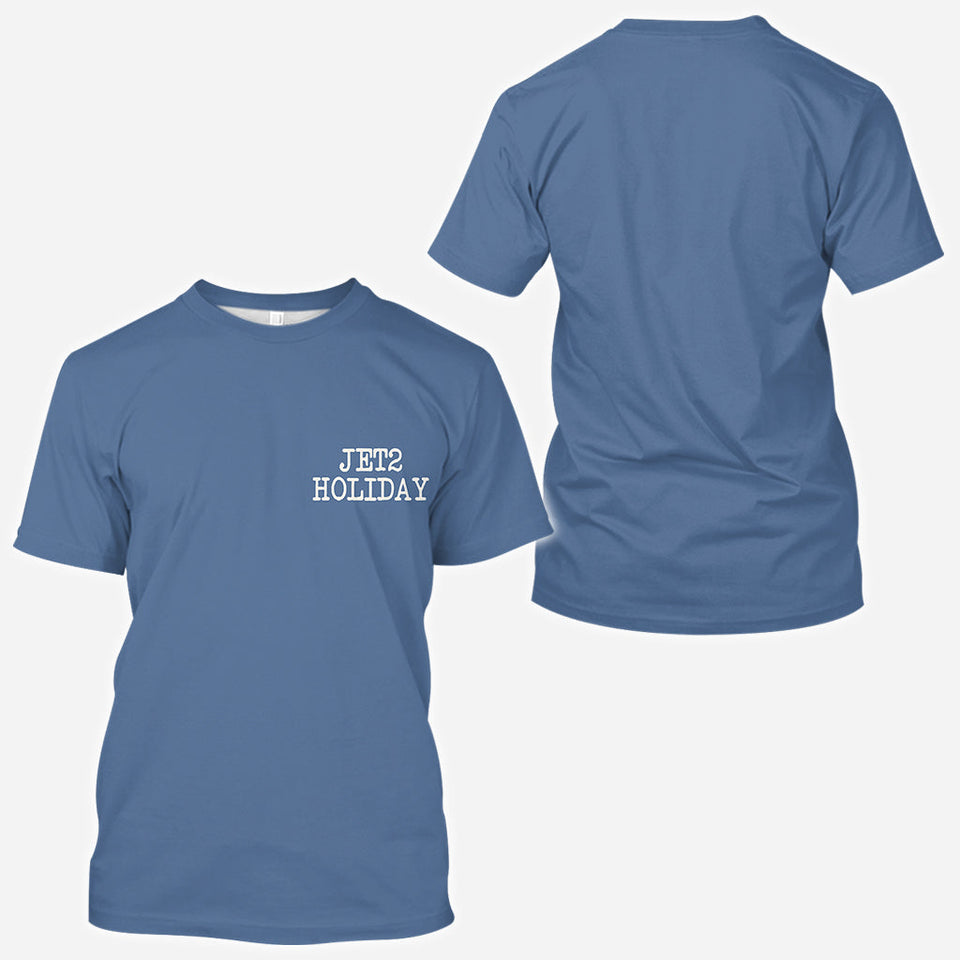 My Girlfriend Beats Me Nothing Beats A Jet2 Holiday - Personalized Couple All Over Shirt