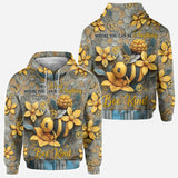 In A World Where You Can Be Anything Bee Kind - Personalized Hippie All Over Shirt