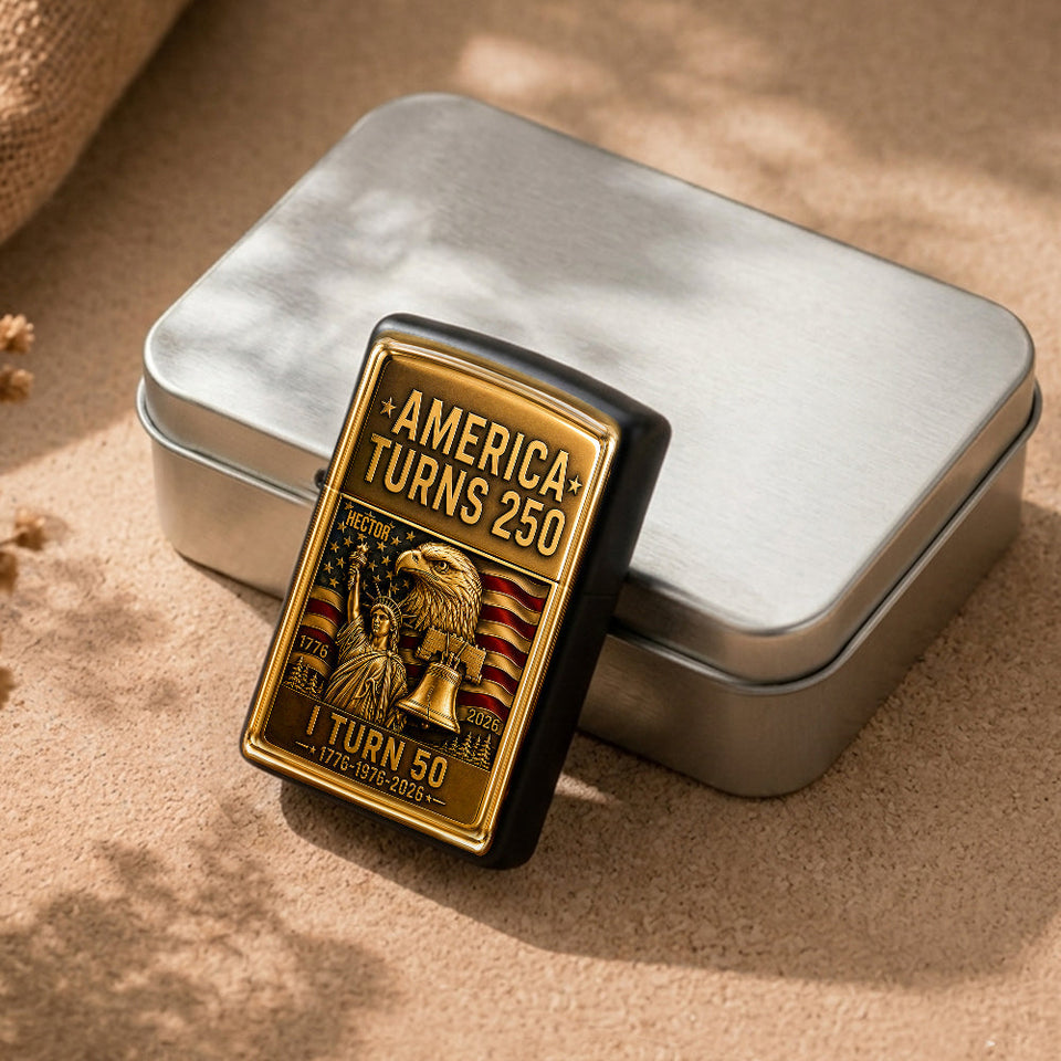 250 Anniversary - Personalized Birthday Lighter