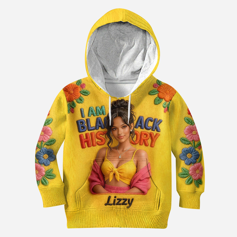 I'm Black History - Personalized African American Hoodie and Leggings