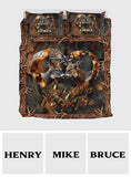 You & Me We Got This - Personalized Hunting Quilt Set
