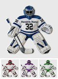 Love Hockey - Personalized Hockey Non-Slip Tufted Rug