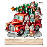 Nana's Cute Little Snowman - Personalized Grandma 1 Layered Big Freestanding