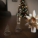 Star Of Bethlehem, Nativity Scene - Personalized Christian LED Light Tree Topper