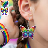Love Is Love - Personalized LGBT Support Earrings
