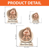 Best Dad Ever - Personalized Father Custom Shaped Acrylic Plaque