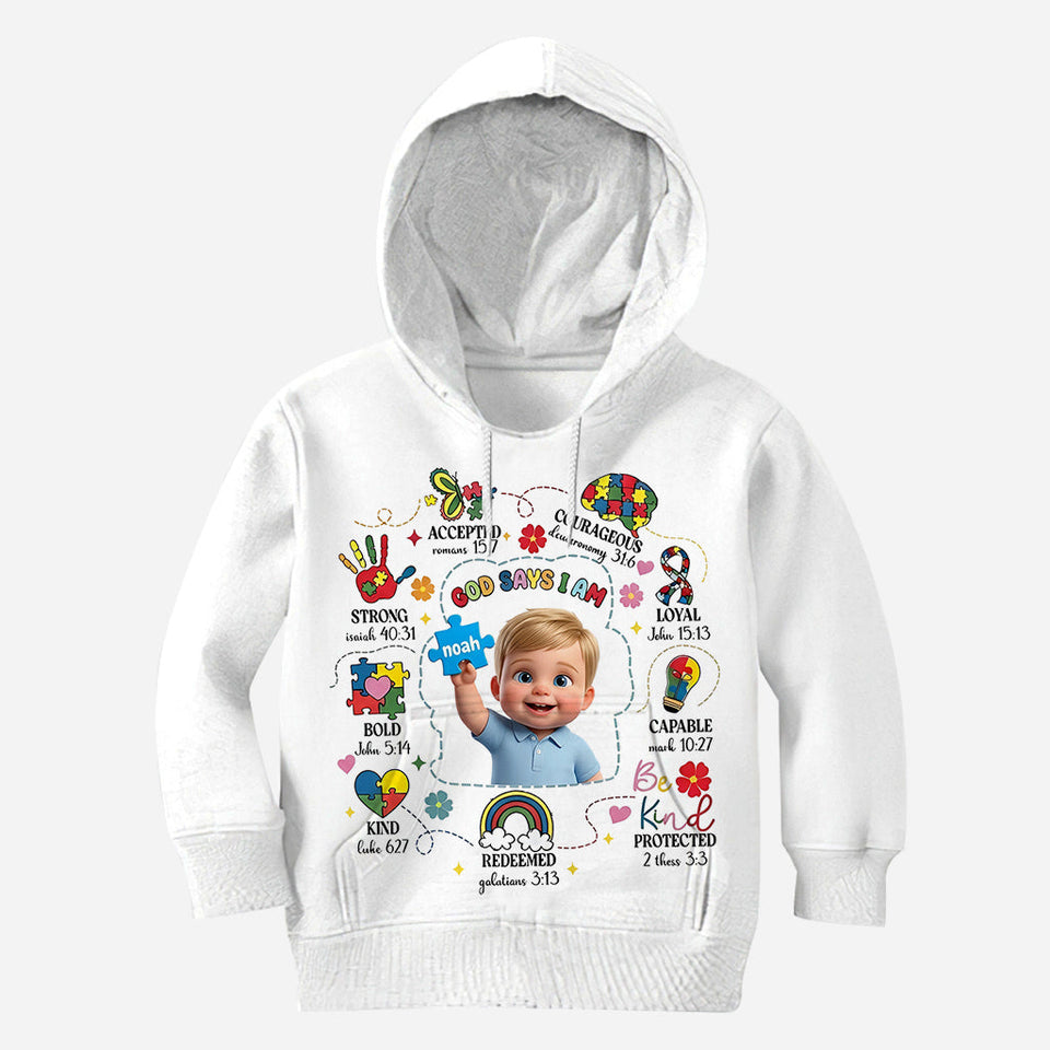 Autism Christian - Personalized Autism Awareness All Over Shirt