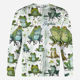 Love Frogs - Personalized Frog All Over Shirt