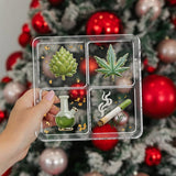 Green Magic Leaf - Personalized Weed Catch-All Tray