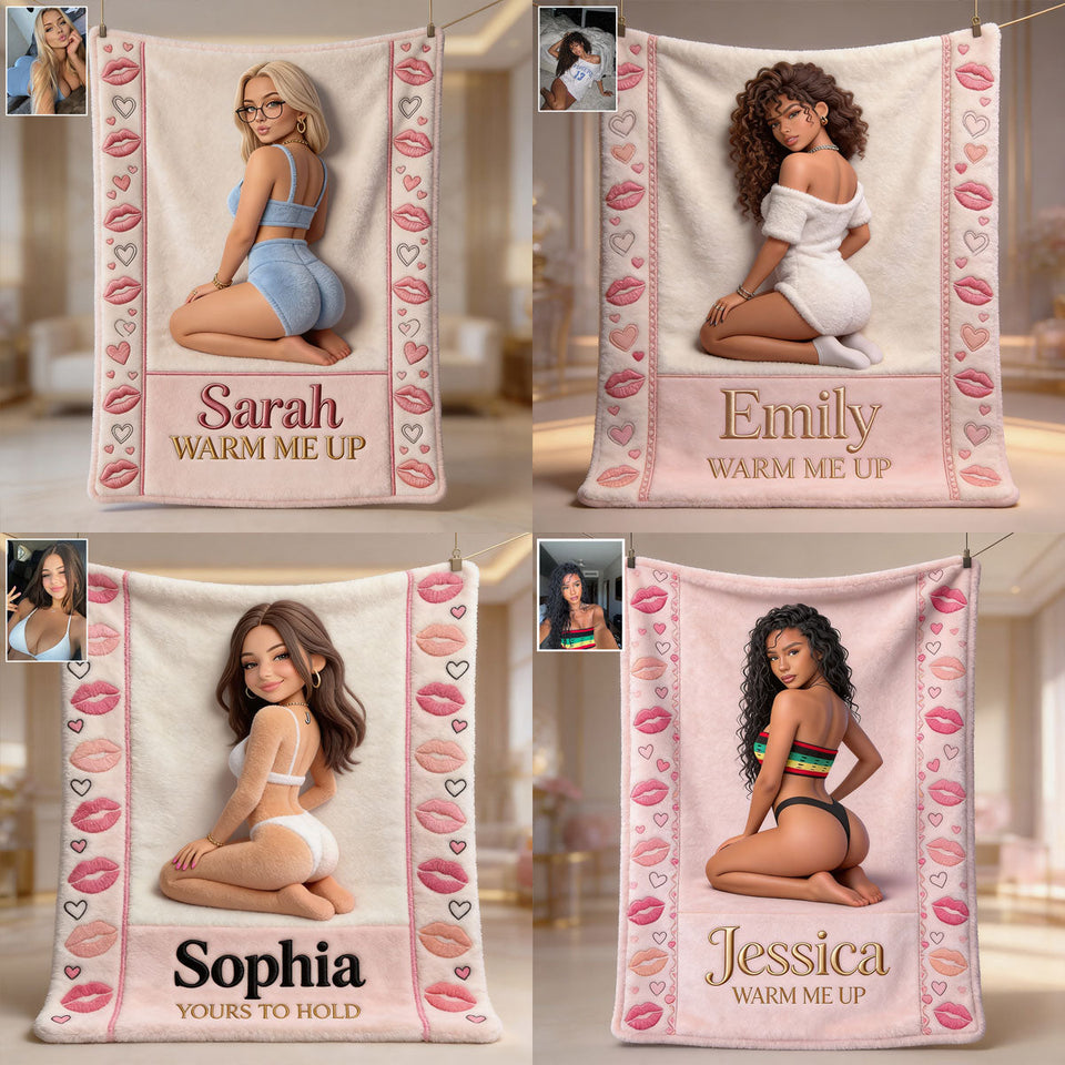 Warm Me Up - Personalized Spicy Couple Blanket