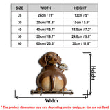 Welcome Home - Personalized Dog Custom Shaped Hanging Rack