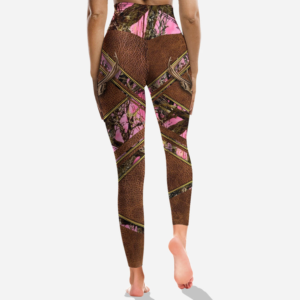 Country Girl - Personalized Hunting Hoodie and Leggings