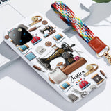 Stunning Sewing Machine - Personalized Sewing Full Print Phone Case