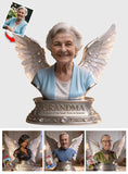 Custom Any Photo - Personalized Memorial Custom Shaped Acrylic Plaque