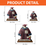 Class Of 2025 - Personalized Graduation Custom Shaped Acrylic Plaque