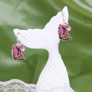 Cowgirl Boots - Personalized Cowgirl Earrings