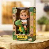 Dinosaur Adventure - Personalized Kid Custom Shaped Acrylic Plaque