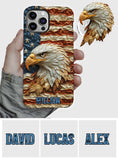 Strong Eagle - Personalized Bald Eagle Full Print Phone Case