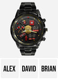 Proud Firefighter - Personalized Firefighter Hand Watch