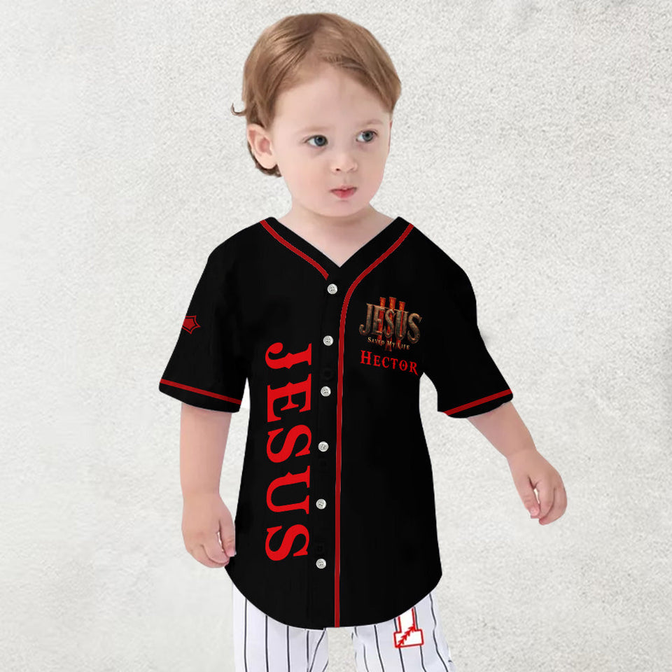 Love Jesus - Personalized Christian Baseball Jersey