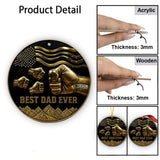 Best Dad/ Stepdad/ Grandpa... Ever - Personalized Father Ornament