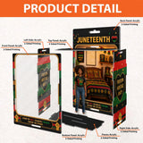 Happy Juneteenth - Personalized Juneteenth Acrylic Display Box