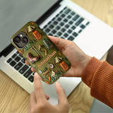 Hiking Makes Me Happy - Personalized Hiking Full Print Phone Case