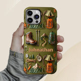 Hiking Makes Me Happy - Personalized Hiking Full Print Phone Case