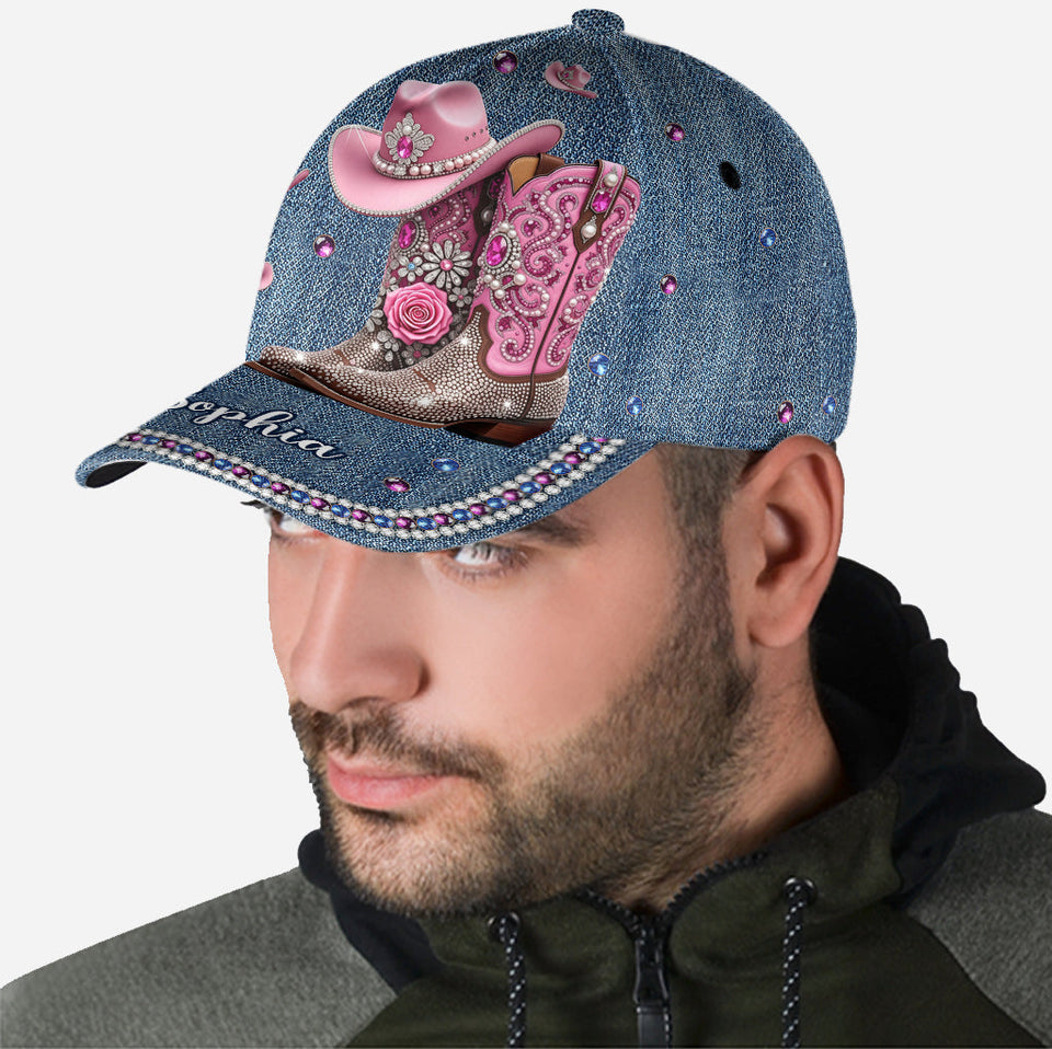 Cool Cowgirl - Personalized Cowgirl Classic Cap
