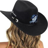 Cowgirl Boots - Personalized Cowgirl Wide Brim Cowboy Hat