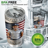 Custom Any Photo, Best Gift For Dad & Grandpa - Personalized Father Tumbler