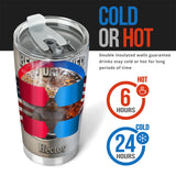 Custom Any Photo, Best Gift For Dad & Grandpa - Personalized Father Tumbler