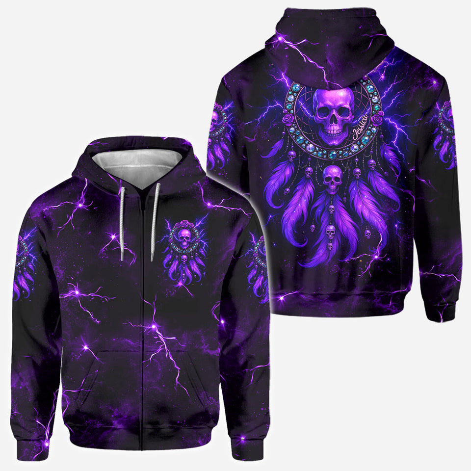 Beautiful Skull - Personalized Skull All Over Shirt