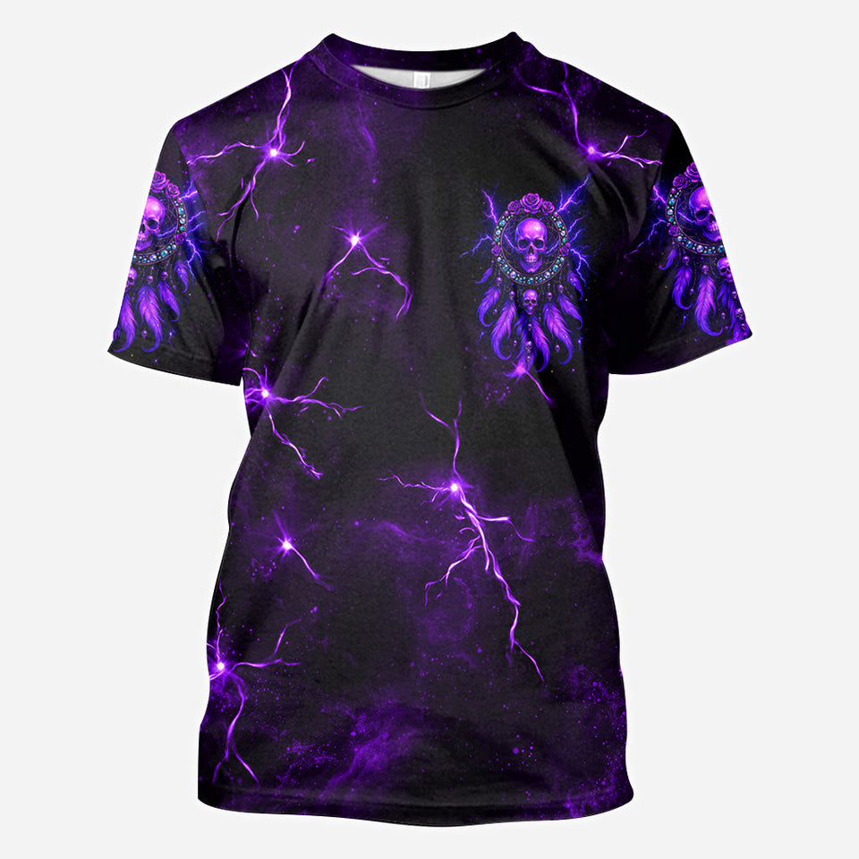 Beautiful Skull - Personalized Skull All Over Shirt