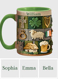Irish Heritage - Personalized Irish Accent Mug & Coaster