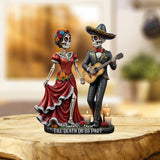 Till Dead Do Us Part - Personalized Couple Custom Shaped Acrylic Plaque