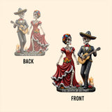 Till Dead Do Us Part - Personalized Couple Custom Shaped Acrylic Plaque