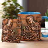 Strongest Welder - Personalized Welder Accent Mug