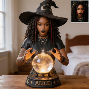 Light of Destiny - Personalized Witch Acrylic LED Night Light