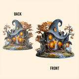 Hatspire Hollow - Personalized Witch Custom Shaped Acrylic Plaque