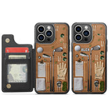 Live Love Golf - Personalized Golf Fully Printed Wallet Phone Case