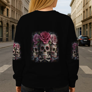 The Good Girl In Me - Personalized Skull All Over Shirt